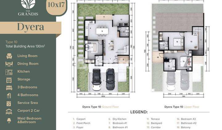 RUMAH THE GRANDIS BY ROYAL SUMATRA TYPE DYERA 2