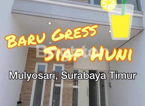 Rumah Baru Mulyosari Selangkah Raya Mulyosari Dekat Pakuwon City 1