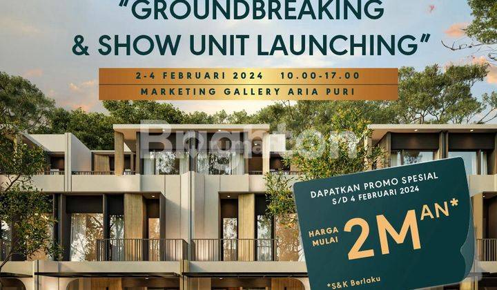 RUMAH Millenials Privat CLUSTER ARIA Duri Kosambi Jakarta Barat 1