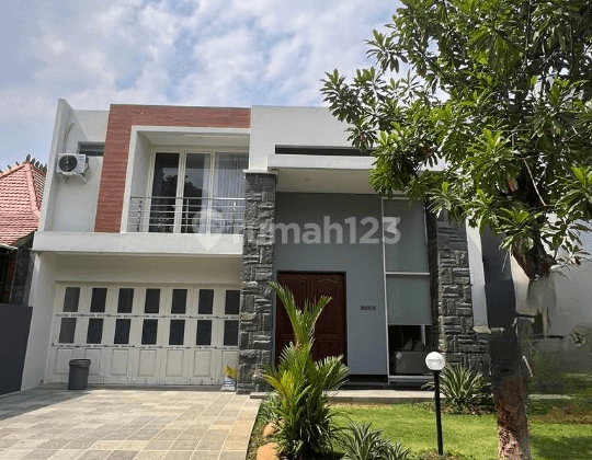 RUMAH BARU GRESSS 2LT ADA KOLAM RENANG TAMAN DAYU 1