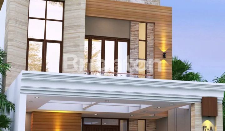 NEW 2-STORY HOUSE, CONTEMPORARY MODEL, LOCATED IN THE CENTER OF SOUTH SURABAYA CITY