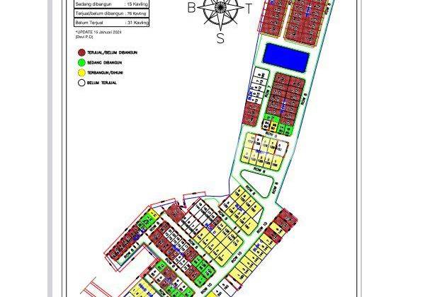 RUMAH BARU PERUMAHAN GREEN CITY SAMARINDA 2