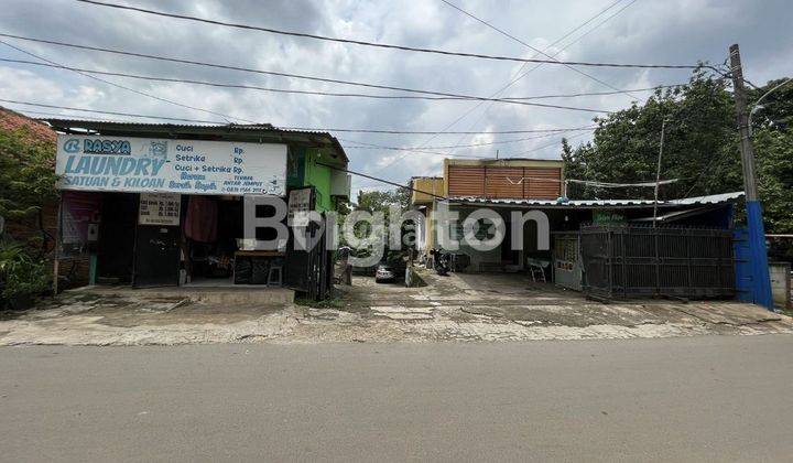 Tanah dan Bangunan produktif ada kos kosan, kios dan warung di Cibubur 2