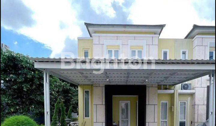 rumah cantik 2lt full furnish di cluster alam sutera tangerang 1