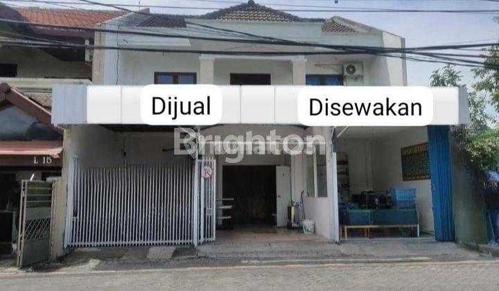 RUMAH 2 LANTAI SIAP HUNI, KAWASAN BERKEMBAMG, RAMAI, DAERAH RUNGKUT 1