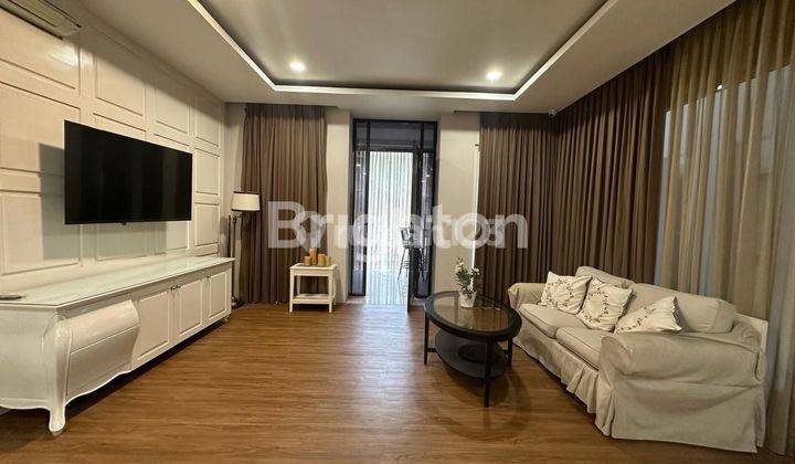 Rumah Luxurious fully furnished desain modern minimalis 1