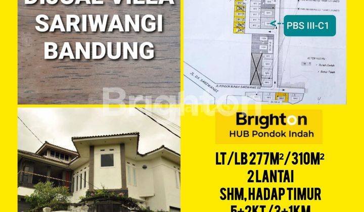 investasi menarik villa Sariwangi dibandung 1