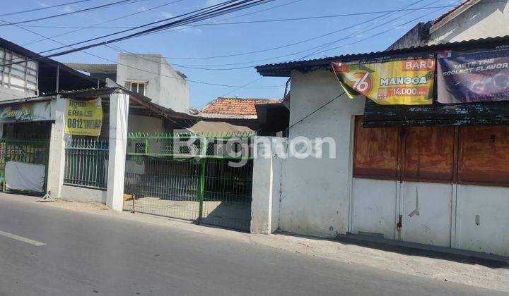 TANAH BONUS BANGUNAN, LEBAR 14, COCOK UNTUK INVESTASI DIBANGUN KEMBALI, KAWASAN RAMAI PADAT PEMUKIMAN, DAERAH TAMBANGBOYO 2