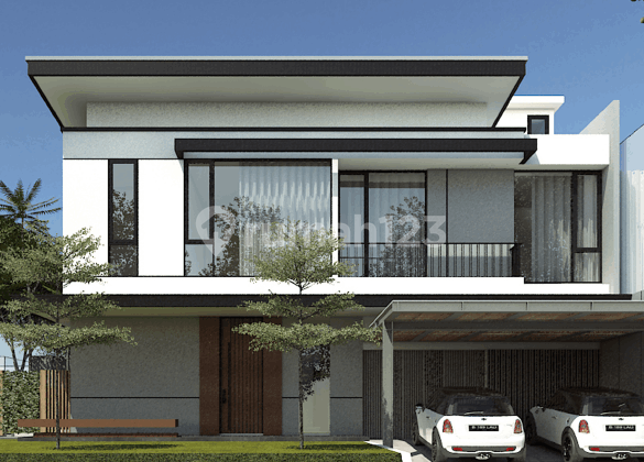 Rumah 2 Lantai Mewah Exclusive Cluster Di Kota Baru Parahyangan