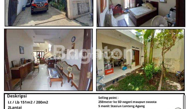 Rumah 2 lantai di Jagakarsa 1 Jakarta Selatan 2