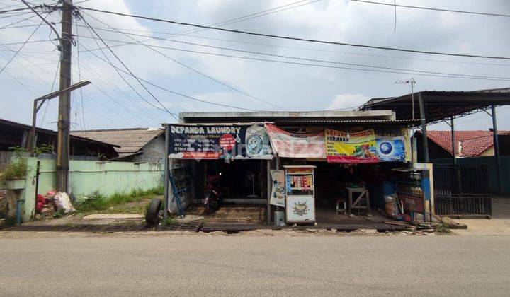 Rumah + 2 Kios Jalan Raya Buwek Sumberjaya Tambun Selatan Bekasi 1