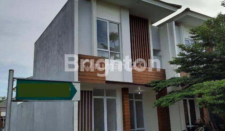 Rumah 2 lantai posisi hoek dekat kampus di kawasan Garden Ville 1