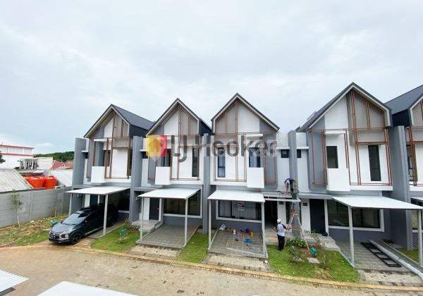 Disewakan Rumah Baru Minimalis Semi Furnished Cluster Yuticha Bsd City Dekat Tol Bsd 1