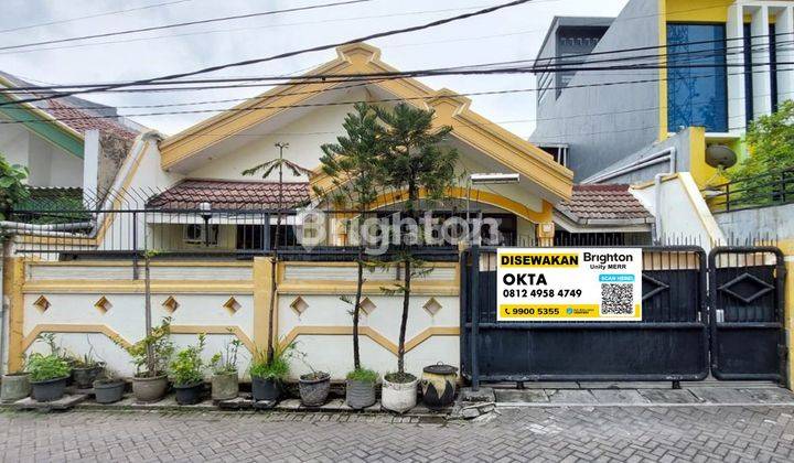 RUMAH DI PLOSO TIMUR SURABAYA DEKAT MERR, RAYA KENJERAN 1