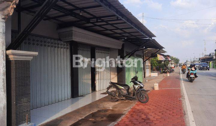 Rumah Tempat usaha Nol Jalan Raya Propinsi Porong-Krembung  1