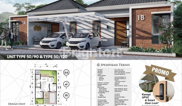 Rumah Bagus siap bangun Unfurnished SHM Kalasan, Sleman 2