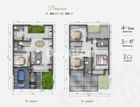 Mulbrry Residence Type Garnet Di Summarecon Bekasi 2