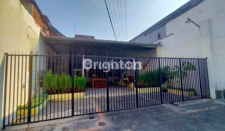 RUMAH USAHA PROPERTY KOMERSIAL COCOK UNTUK RESTO, CAFE, KANTOR DAN BERBAGAI USAHA, NOL JALAN DOUBLE WAY MANYAR KERTOARJO, STRATEGIS 1