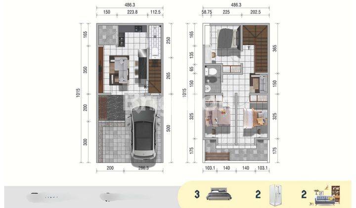 KETINTANG BARU NEW MINIMALIS  MODERN KAVLING D 2