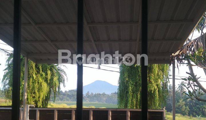 House with View of Rice Fields and Mountains 1