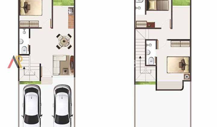 Rumah Modern Minimalis 1,4m Listrik Underground Jaksel 2