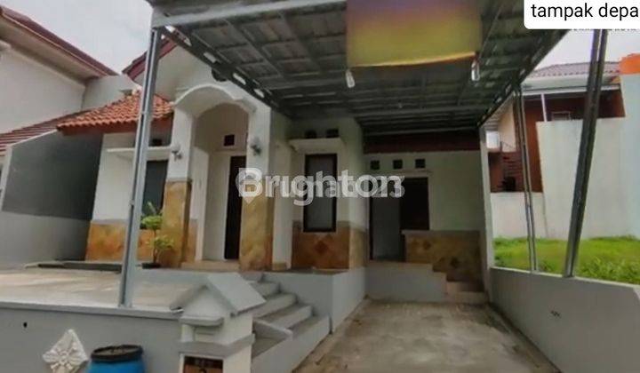 RUMAH SIAP HUNI FURNISHED DEKAT UNIKA BSB HALAMAN BELAKANG LUAS 1