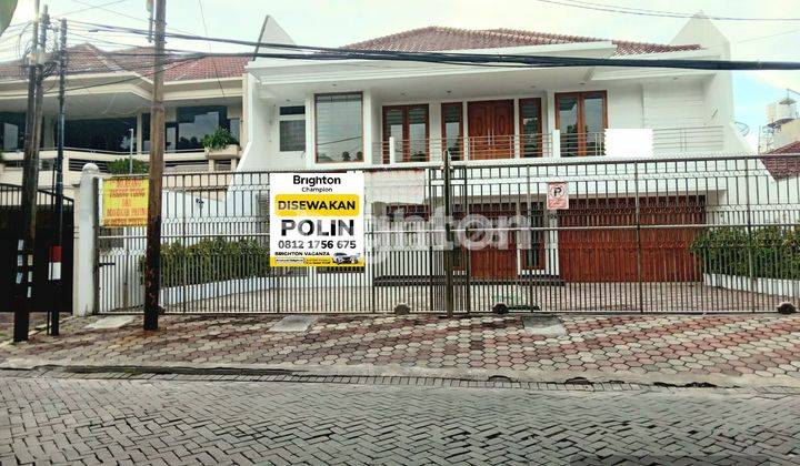 Rumah tinggal atau usaha / kantor / klinik di jalan raya darmo permai surabaya barat 1