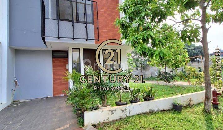 Rumah Siap Huni Posisi Hook Di Cluster Kebayoran Residence 1