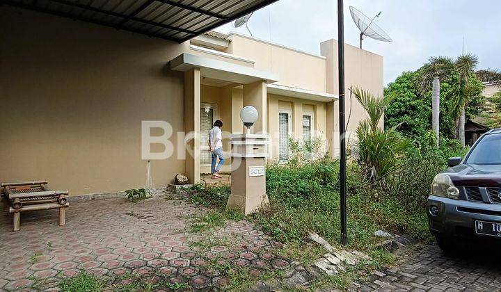 Rumah HOOK SRATEGIS pemukiman nyaman di CLUSTER GARDENIA SEMARANG 2