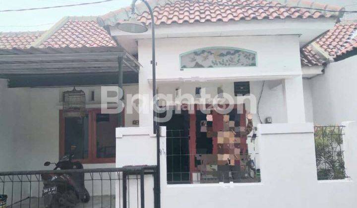 RUMAH 1 LANTAI DEMPEL MALANGSARI USM SOEKARNO HATTA TLOGOSARI CARPORT SIMPANGAN MOBIL 1