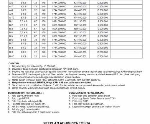 Rumah Cluster 3 Lantai DP0% Dekat TOL Bambu Apus Cipayung 2