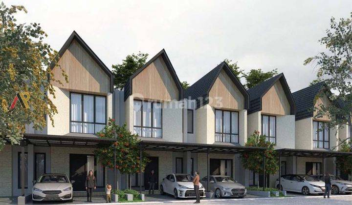 Rumah Cluster 9Ha Belakang Mall TSM Cicilan 7 jtan Cibubur Bekasi 1