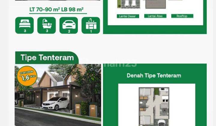 Rumah Aparthouse Strategis Dekat dengan LRT Ciracas Jakarta Timur 2