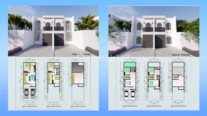 Rumah Baru All In Free Biaya Biaya Dekat LRT Harjamukti Cibubur Depok
 2