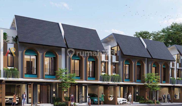 Rumah Cluster 3 Lantai DP0% Dekat TOL Bambu Apus Cipayung 2