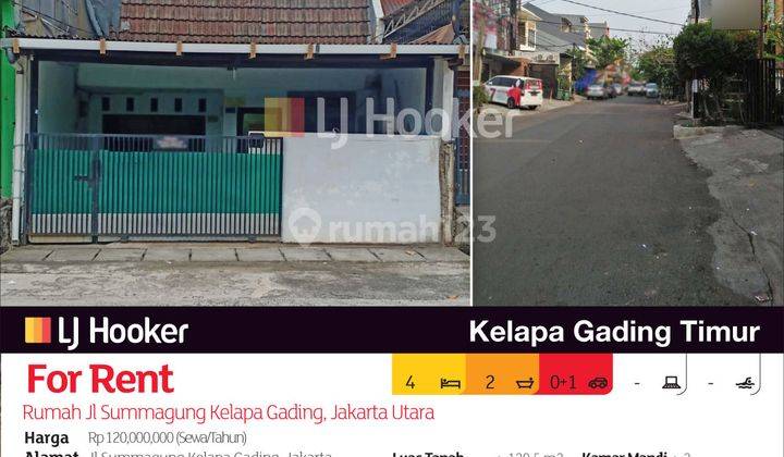 Rumah Jl Summagung Kelapa Gading, Jakarta Utara 2