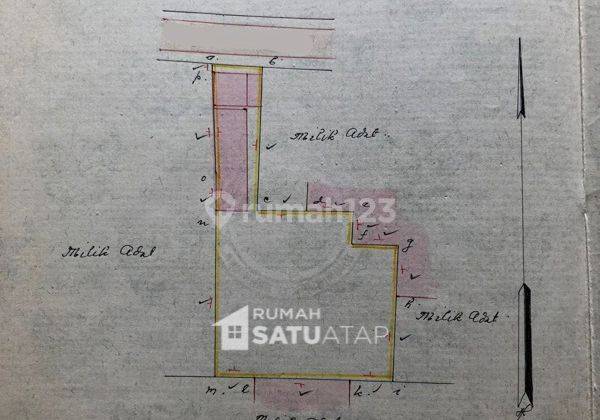 Area Komersil, Tanah Ngantong, Lebar Muka 8 Meter 1