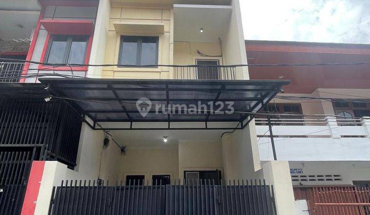 Dhyana rumah jelambar 3.5 lantai uk 4x16m di komplek kavling polri 1