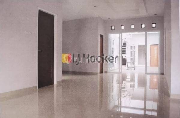ruang tamu rumah di taman sentosa cikarang