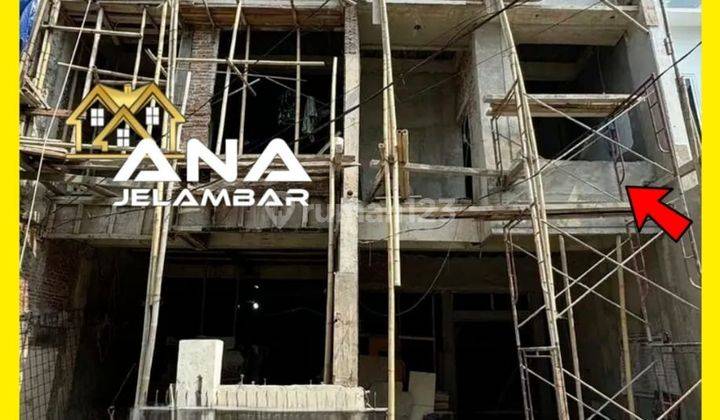 ANA RUMAH UK 5X15M DI KOMPLEK KAVLING POLRI JELAMBAR 1