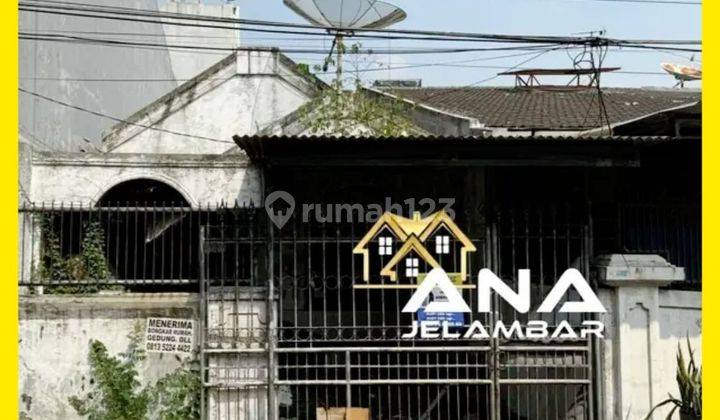 ANA RUMAH TUA UK 6.5X21M DI KOMPLEK KAVLING POLRI JELAMBAR 1