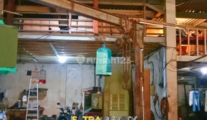 Rumah jembatan besi, ceiling tinggi cocok untuk tempat tinggal atau gudang 2