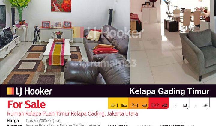 Rumah Kelapa Puan Timur Kelapa Gading, Jakarta Utara 2