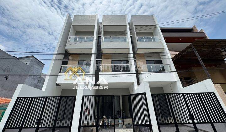 ANA RUMAH BARU 4.33X20M² DI KAVLING POLRI JELAMBAR 1