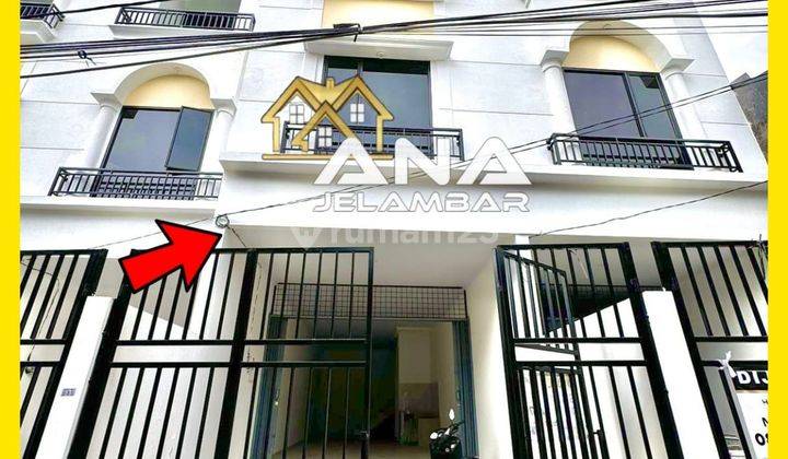 ANA RUMAH BARU 4X16M² DI JELAMBAR  1