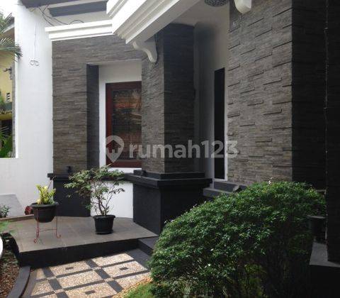 Murah rumah siap huni.......harga investor !! gratis 5 ac..rumah Bagus Di Trulek, Bintaro Sektor 9 depan taman 2