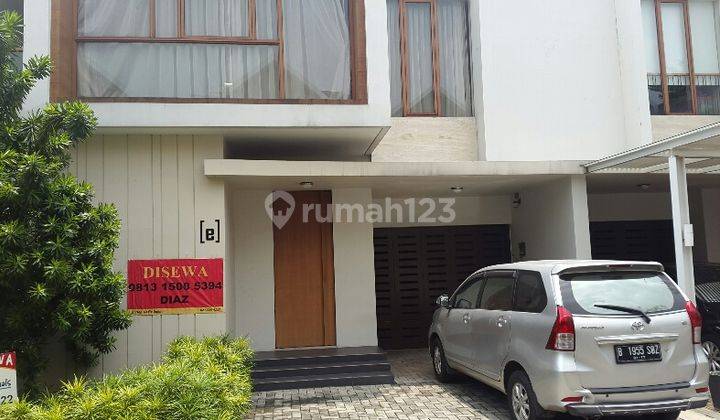 town house cassila (cilandak tengah) 180m2 1