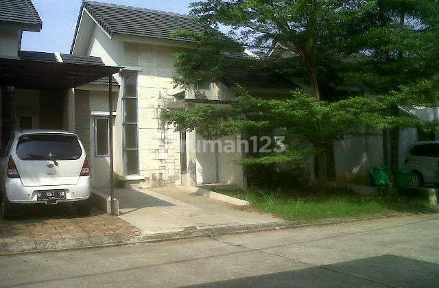 rumah di cluster green river serpong 1