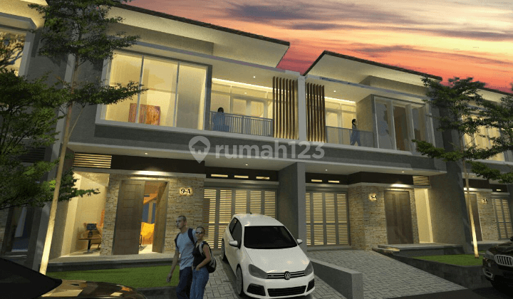 10 unit Cluster di sayap Jendral Sudirman, dekat Cibadak 1