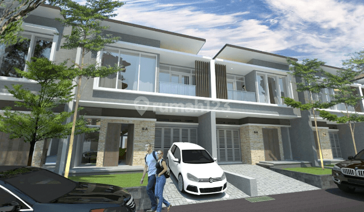 10 unit Cluster di sayap Jendral Sudirman, dekat Cibadak 2